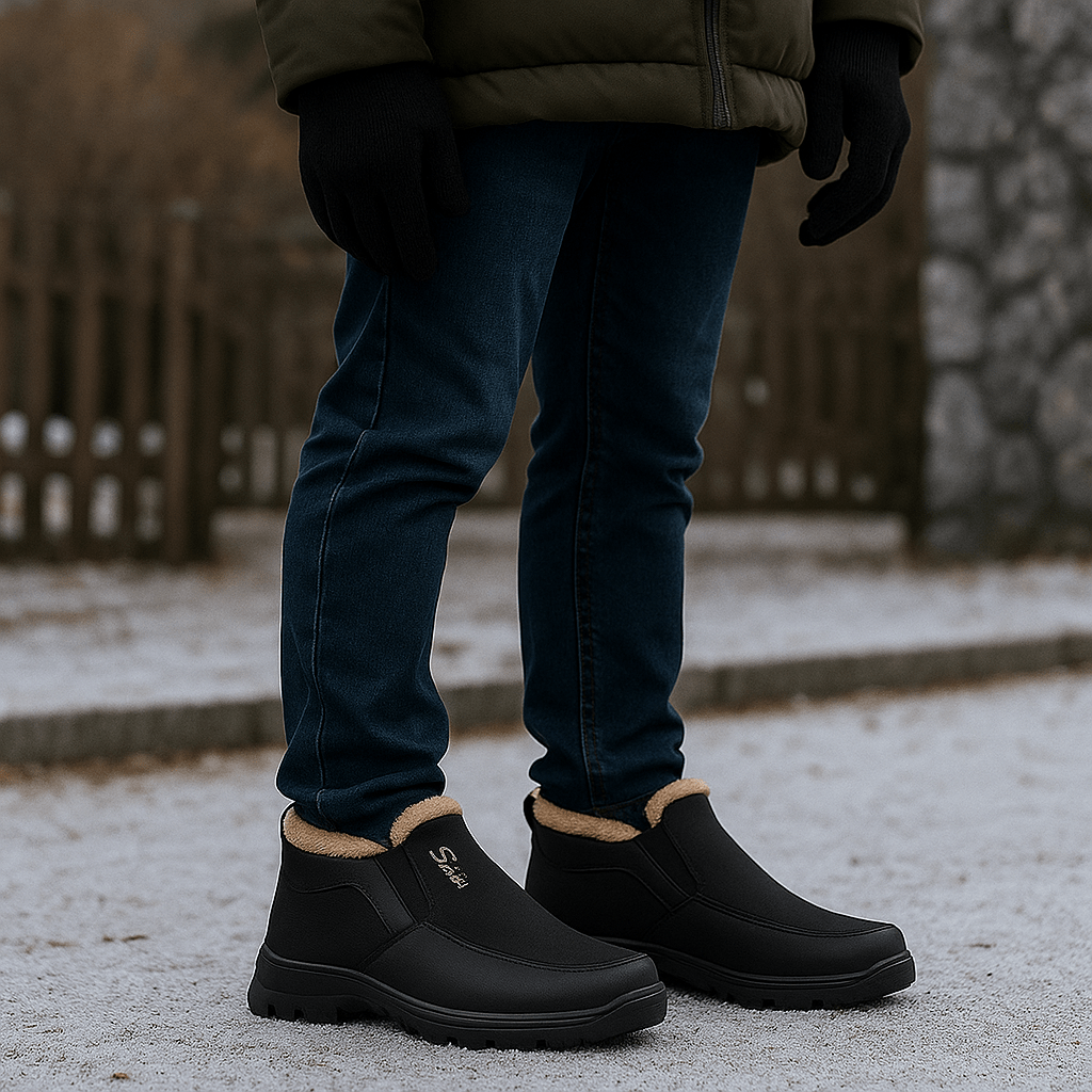 SnugFit Waterproof Insulated Winter Boots - Warm - Non-Slip