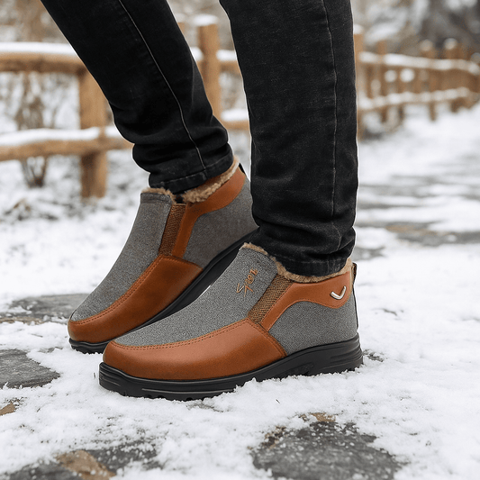 SnugFit Waterproof Insulated Winter Boots - Warm - Non-Slip