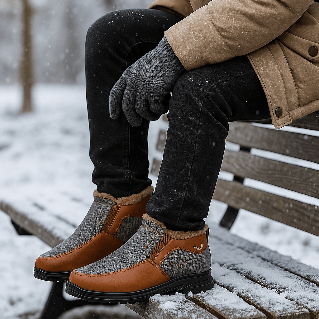SnugFit Waterproof Insulated Winter Boots - Warm - Non-Slip