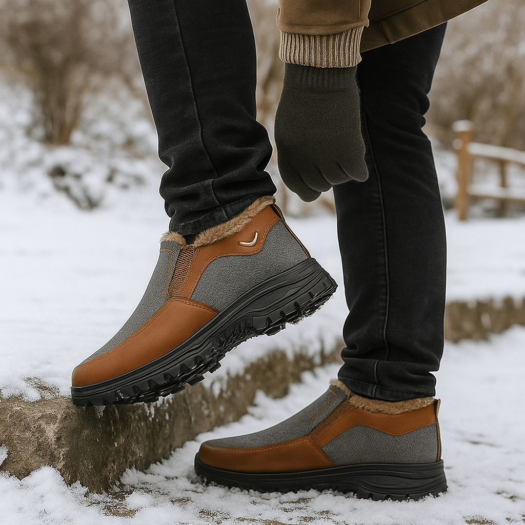 SnugFit Waterproof Insulated Winter Boots - Warm - Non-Slip