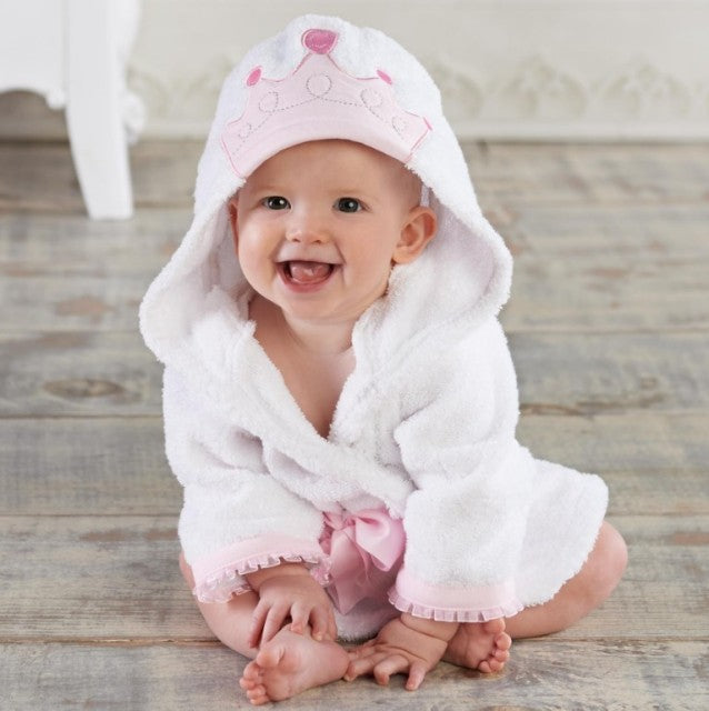 Soft Baby Animal Bathrobe - AnimalHug-Princess-0-1 Year-Nora Luxe