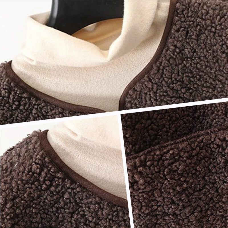 Alexia | Button-down Short Warm Vest