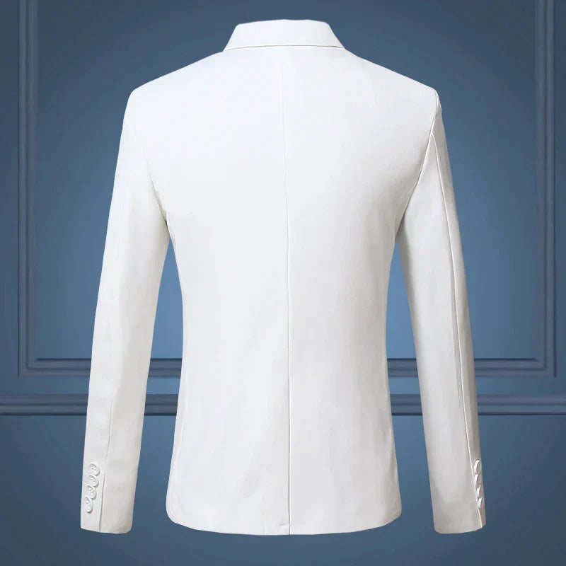 Bellivaro | Klassisk Herre Blazer | Elegant Slim-Fit Habitjakke