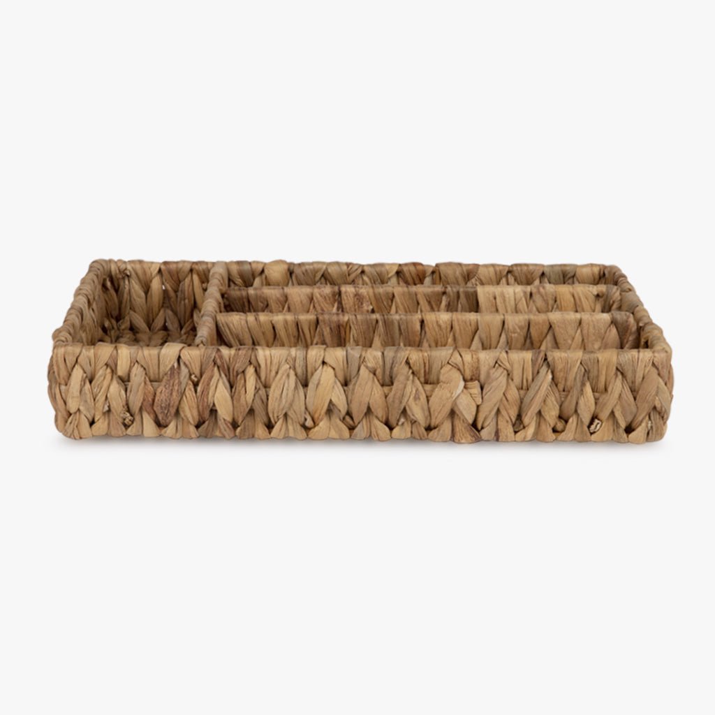 Tabuleiro de Talheres em Palhinha STRAW - Gato Preto
