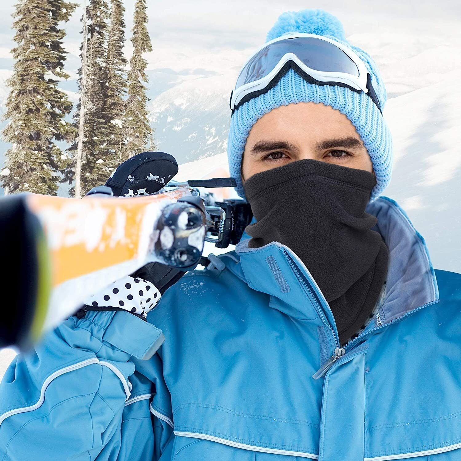 Thermo Neck Warmer - CozyGuard™-Black-State of Style