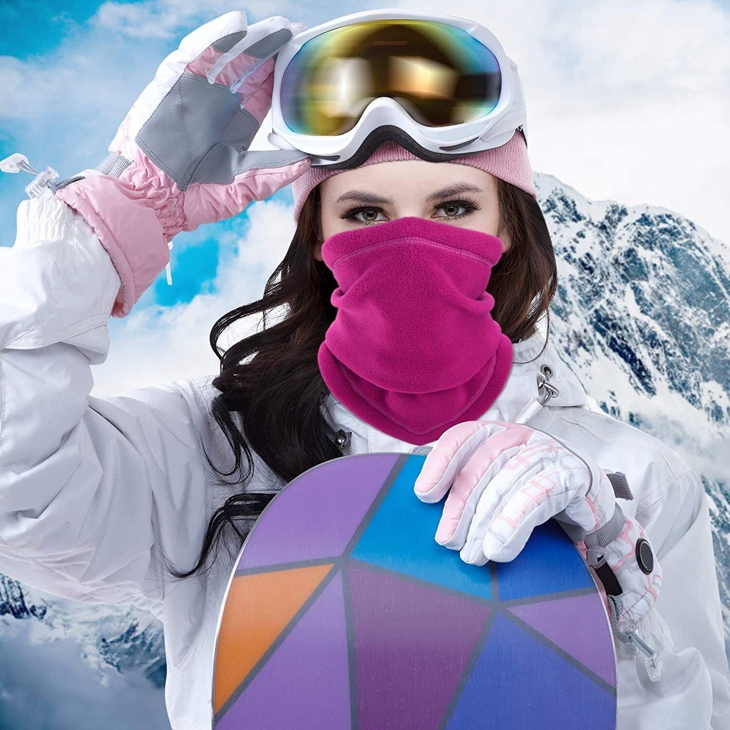 Thermo Neck Warmer - CozyGuard™-Pink-State of Style
