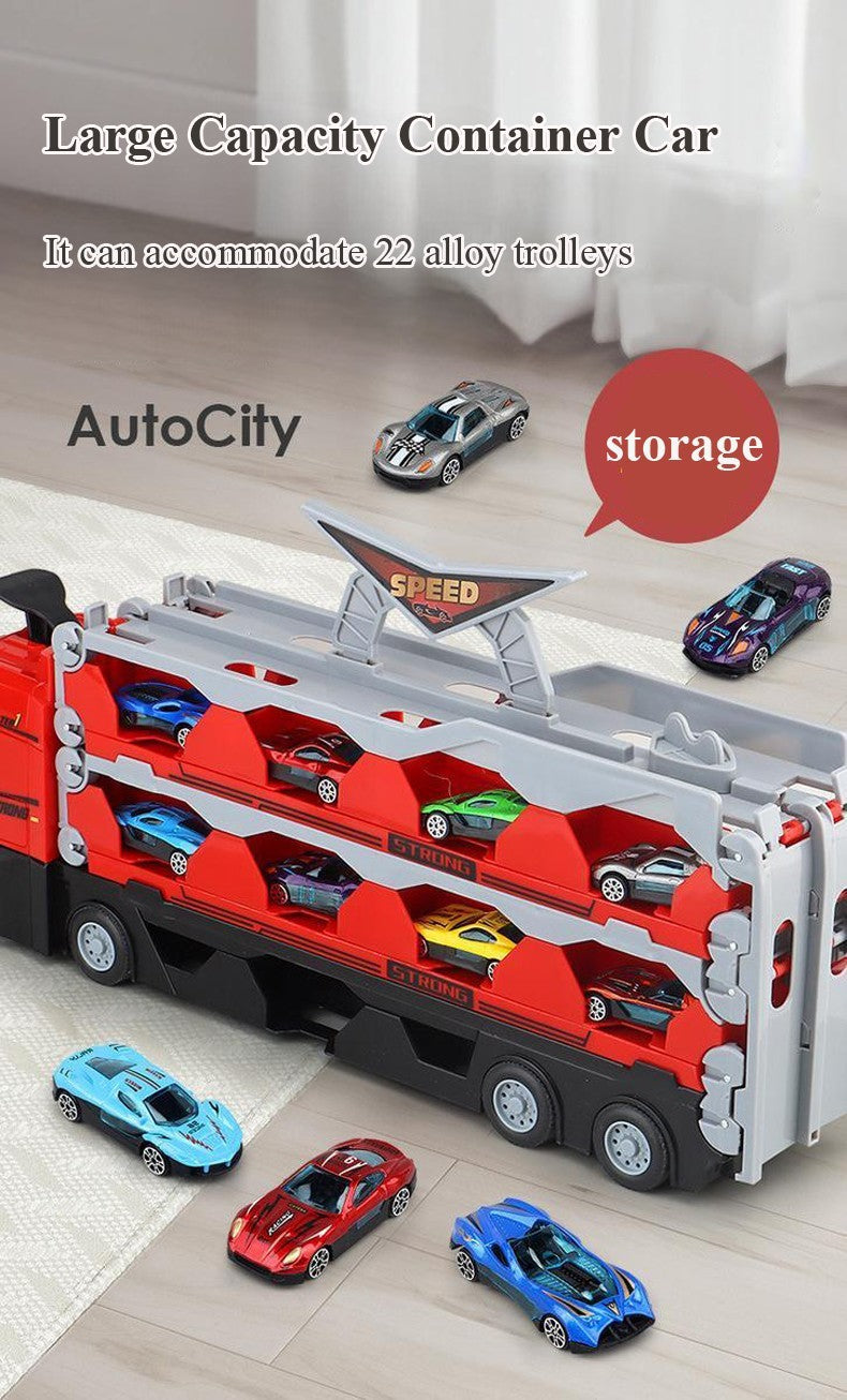 Toy Trailer with Cars - MegaTransporter-State of Style