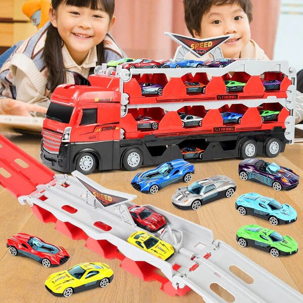 Toy Trailer with Cars - MegaTransporter-State of Style