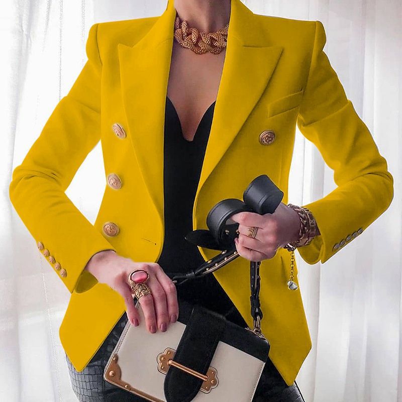 Harper Blazer Femme Élégant – Veste Chic Confortable en Tissu Premium pour Look Décontracté