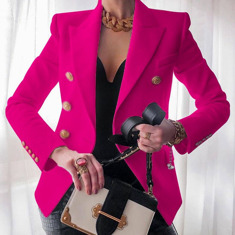 Harper Blazer Femme Élégant – Veste Chic Confortable en Tissu Premium pour Look Décontracté
