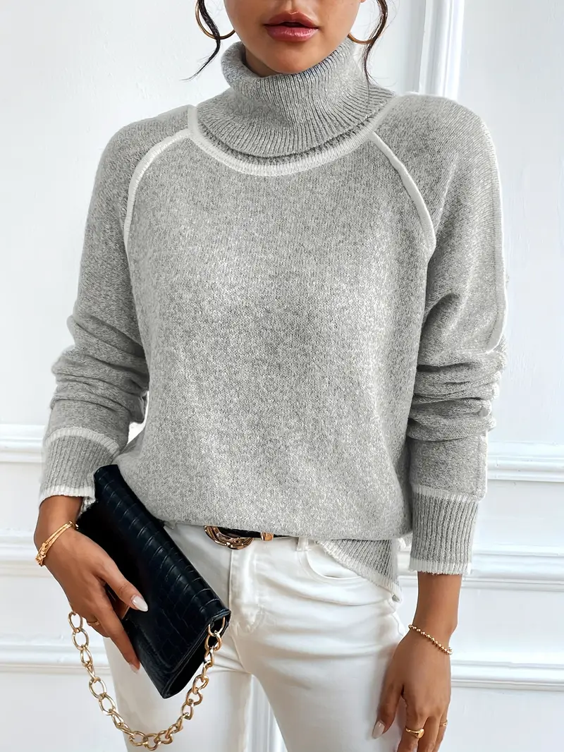 JIMENA – Jersey de cuello alto