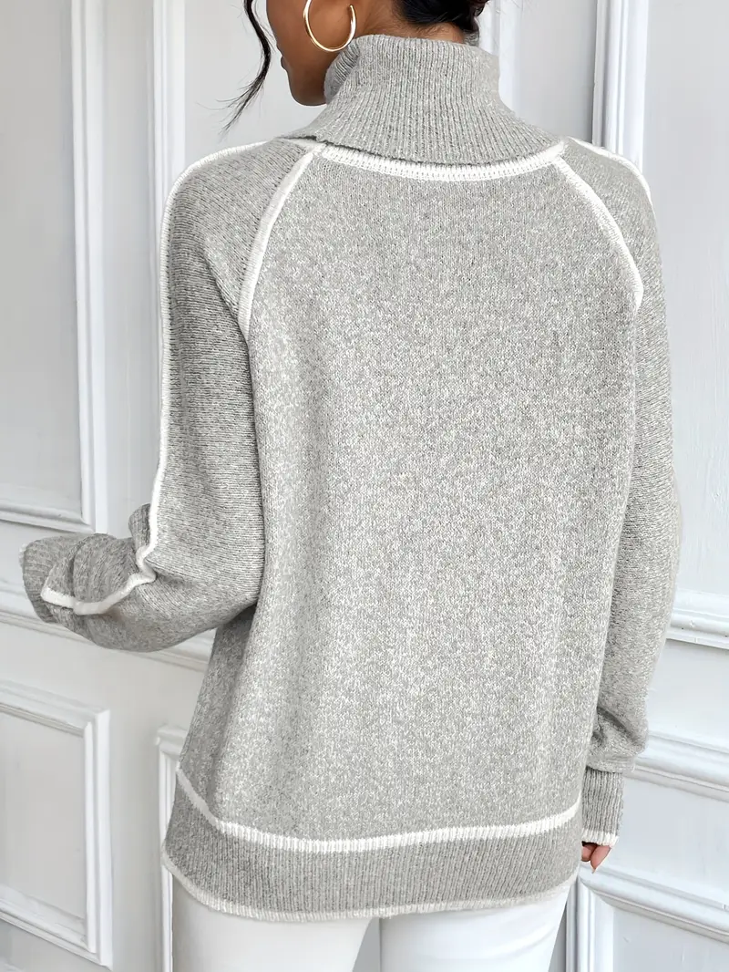 JIMENA – Jersey de cuello alto