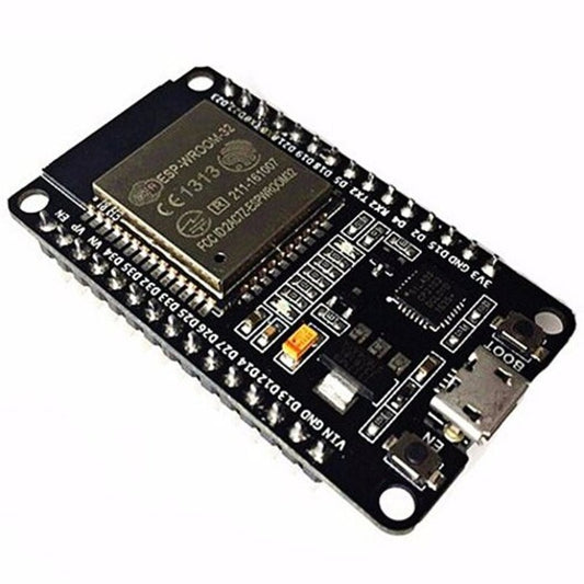Wifi Bluetooth Ultra Low Power Consumption Dual Cores Esp32 Development Board Black
