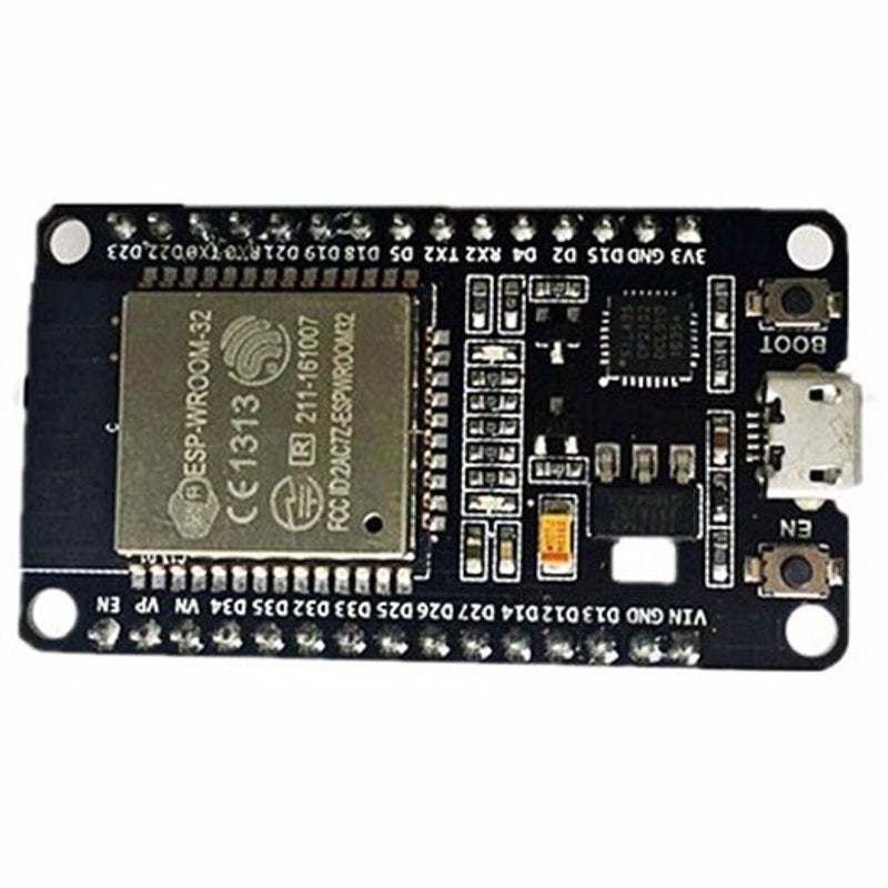 Wifi Bluetooth Ultra Low Power Consumption Dual Cores Esp32 Development Board Black