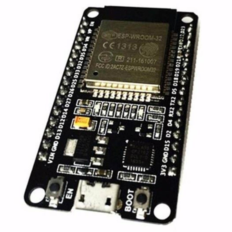 Wifi Bluetooth Ultra Low Power Consumption Dual Cores Esp32 Development Board Black