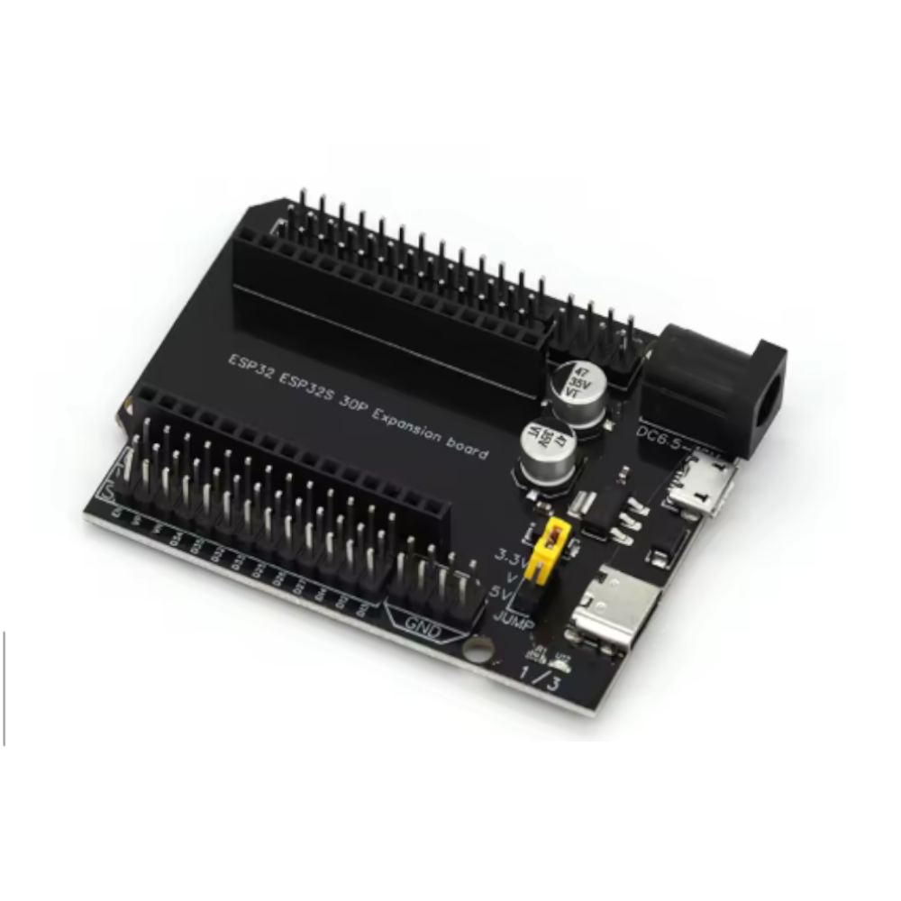 Wifi Bluetooth Ultra Low Power Consumption Dual Cores Esp32 Development Board Black