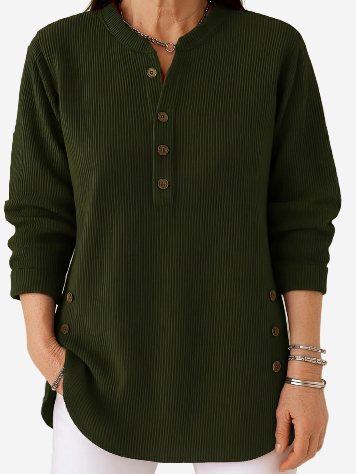 Harper | Long Sleeve Solid Knit Sweater